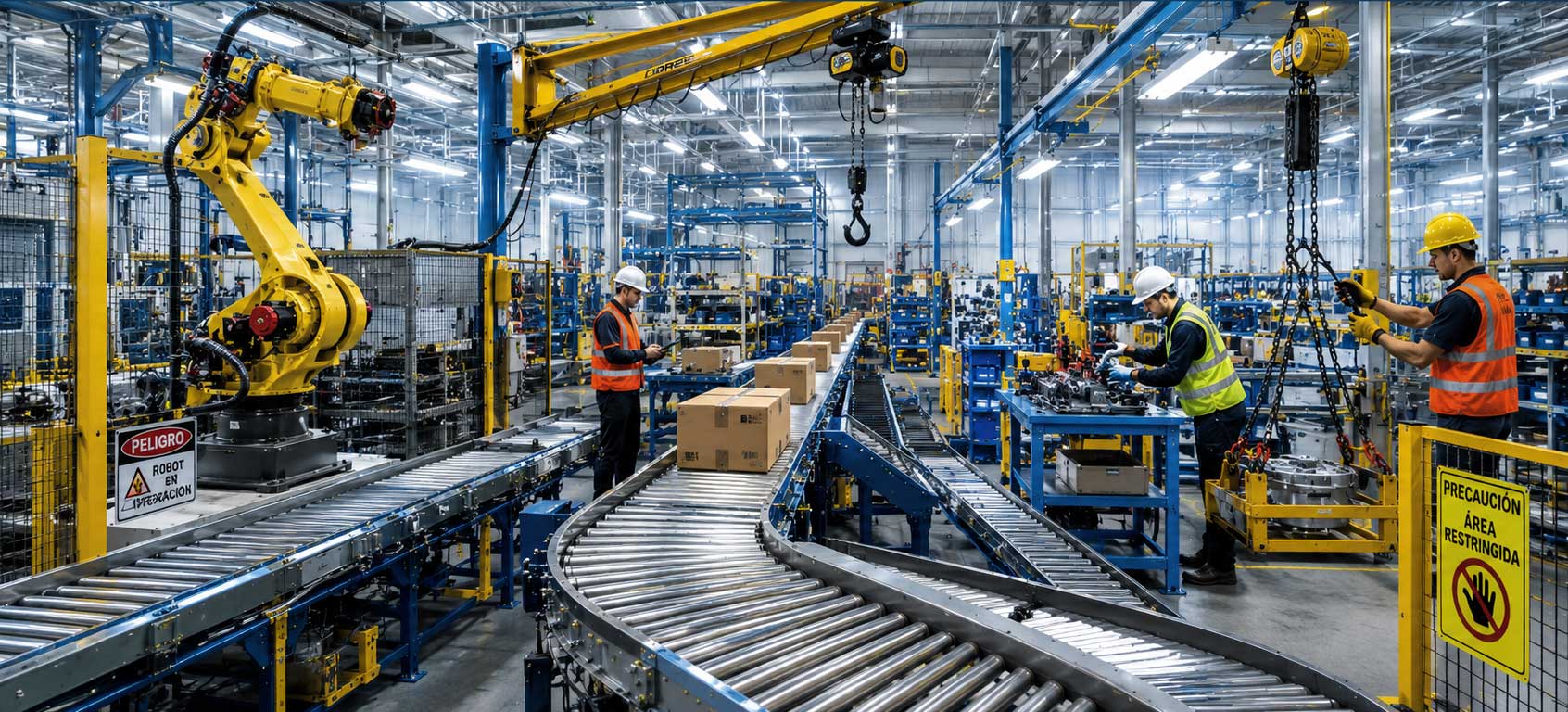 Planta industrial automatizada México